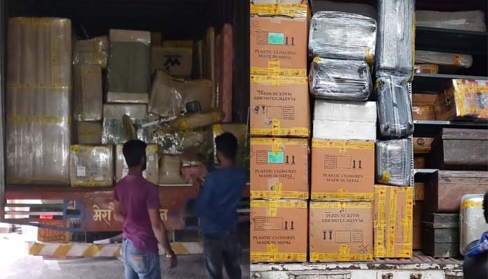 loading and unloading in kolkata airport